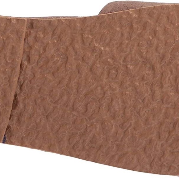 New Vince Camuto Women's Kanadial Slide Sandal Suede Faux Fur Tan Comfy NIB - Picture 5 of 7